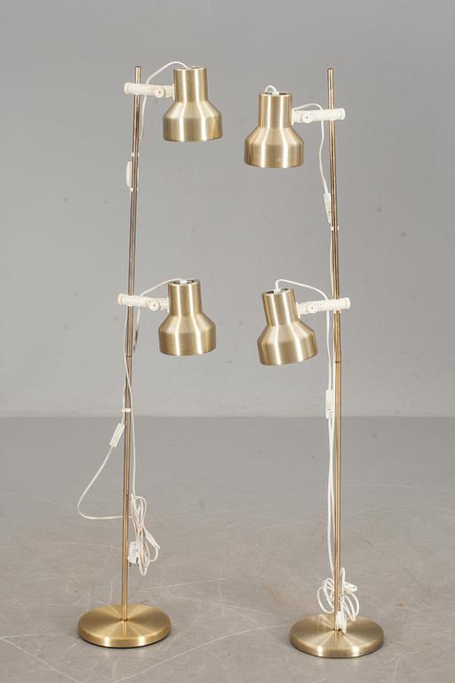 GOLVLAMPOR, 2 st, Belid, 1900-talets senare del.