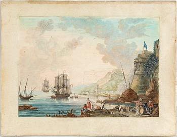 CHARLES-FRANÇOIS GRENIER DE LA CROIX, after, 18th Century, signerad IH.