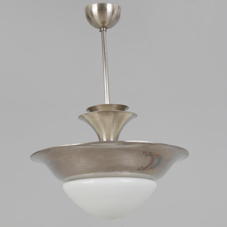 TAKLAMPA, art deco, 1930-tal. Höjd 70 cm.