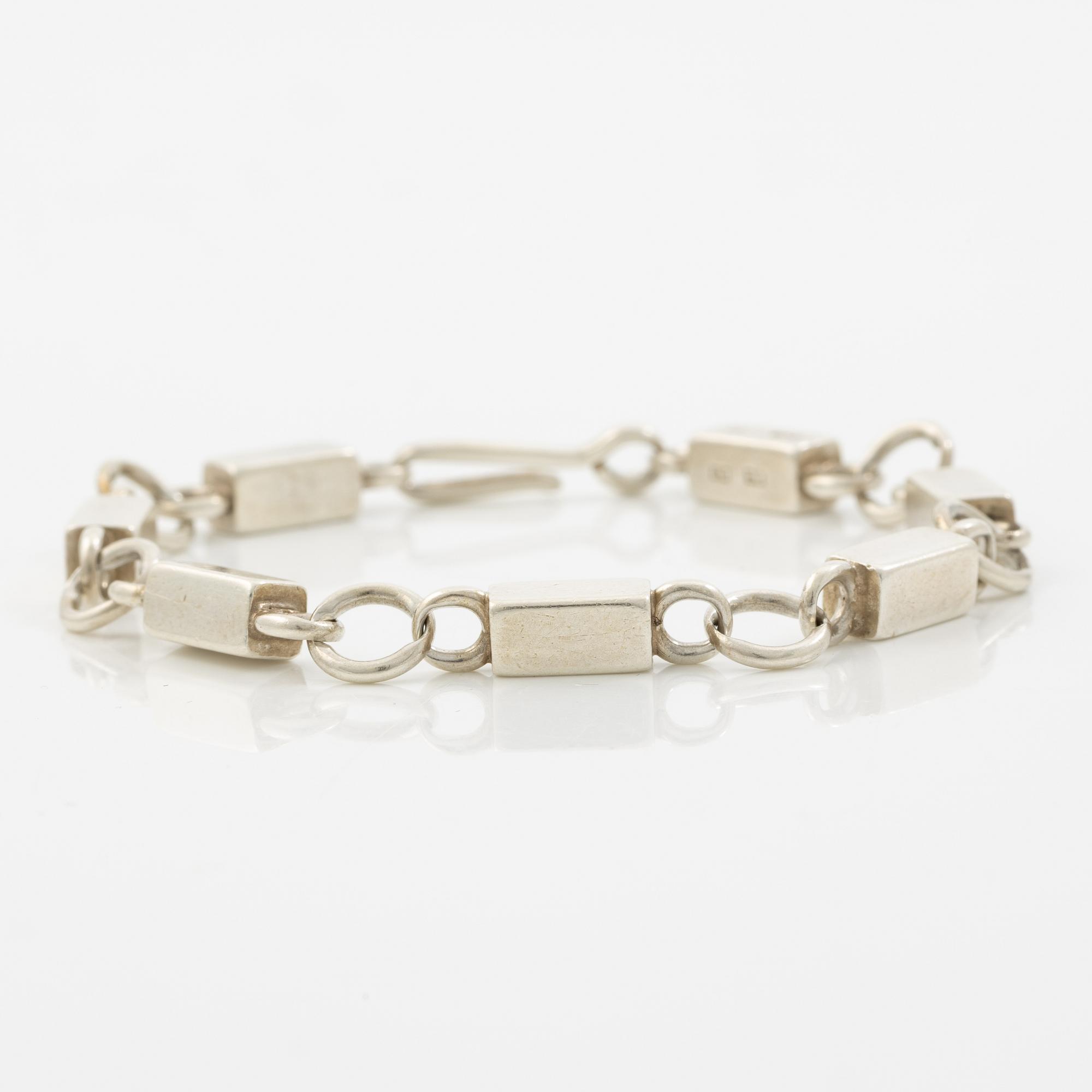 Wiwen Nilsson, bracelet, sterling silver.