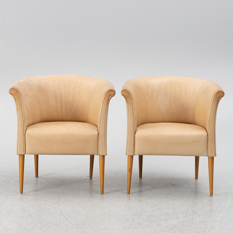 Marie Norell-Möller, armchairs, a pair, "Cicci", Norell Möbel.