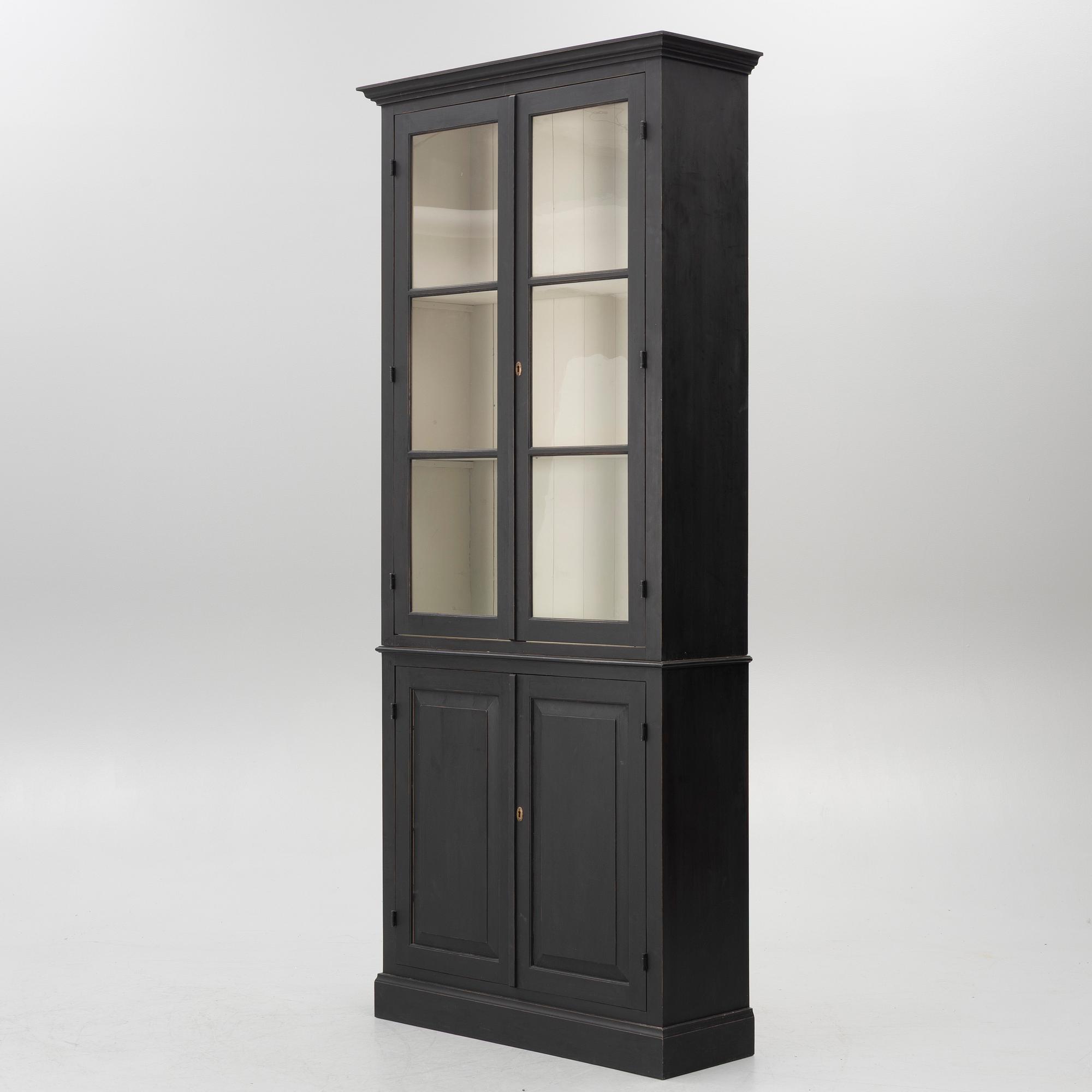 A bookcase, contemporary.