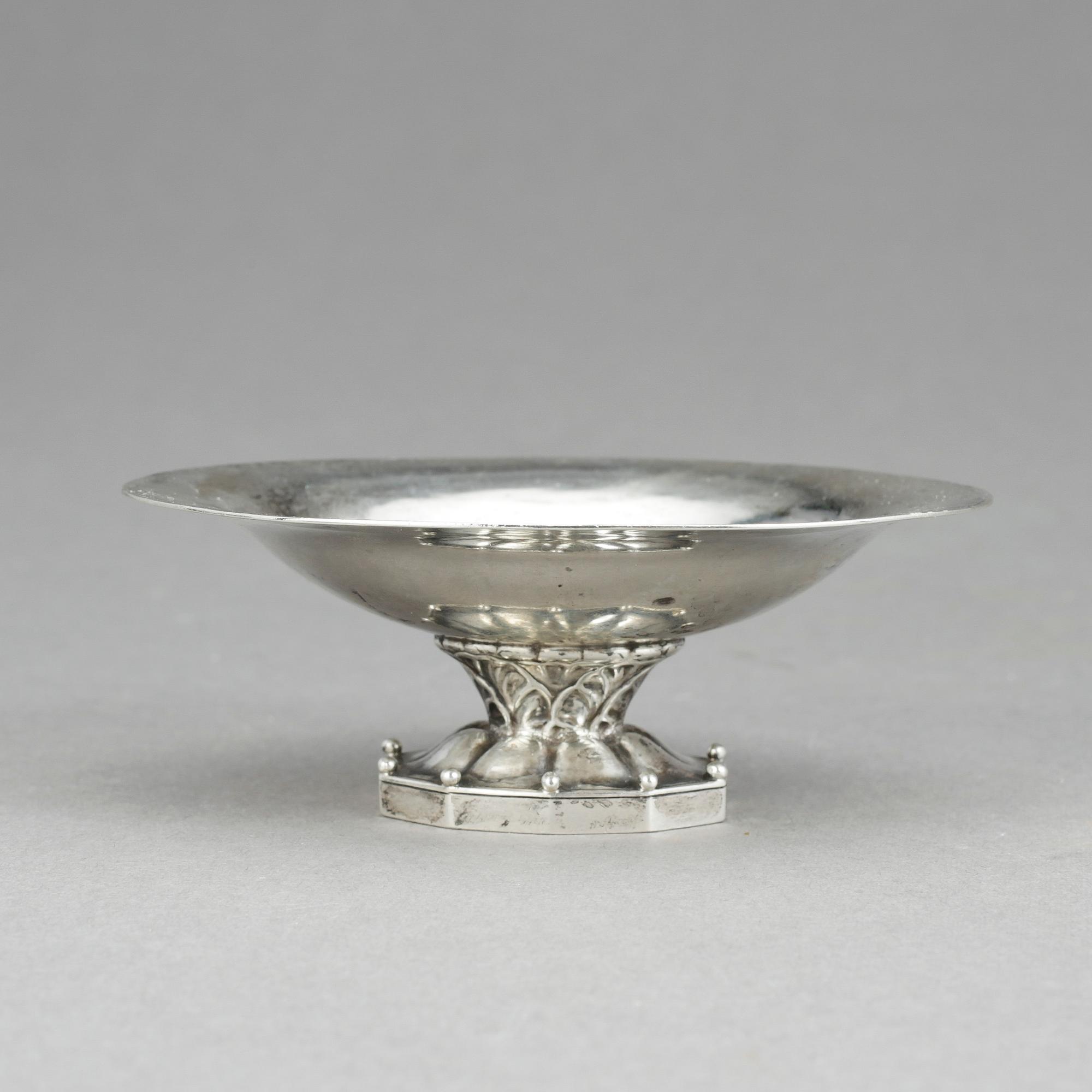 SALTKAR, sterlingsilver, Georg Jensen, Danmark, tillverkad mellan 1933-1944.