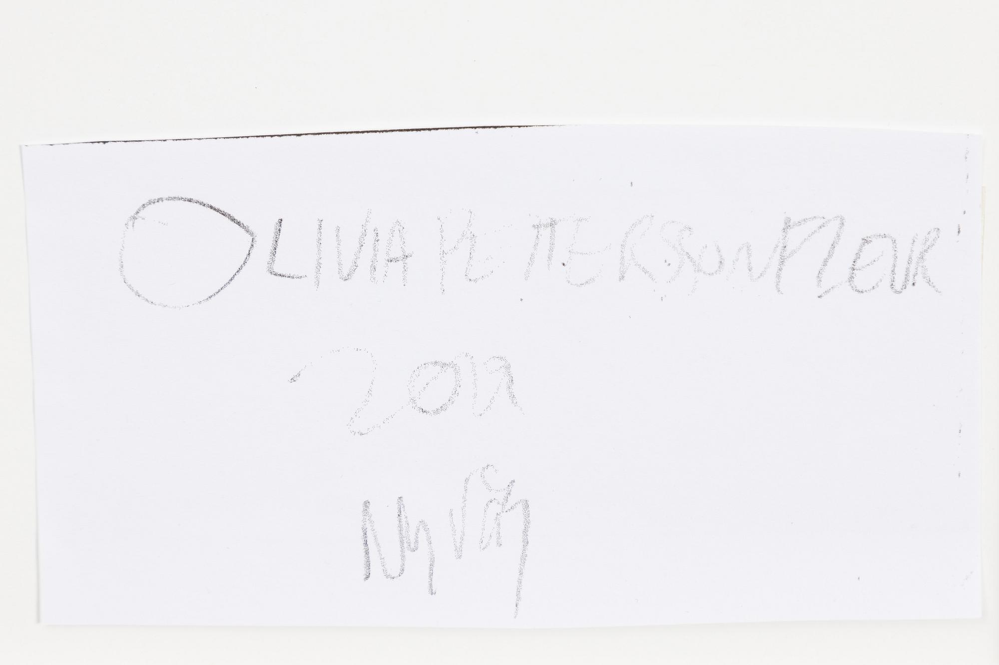 Olivia Pettersson Fleur, "Ny våg".