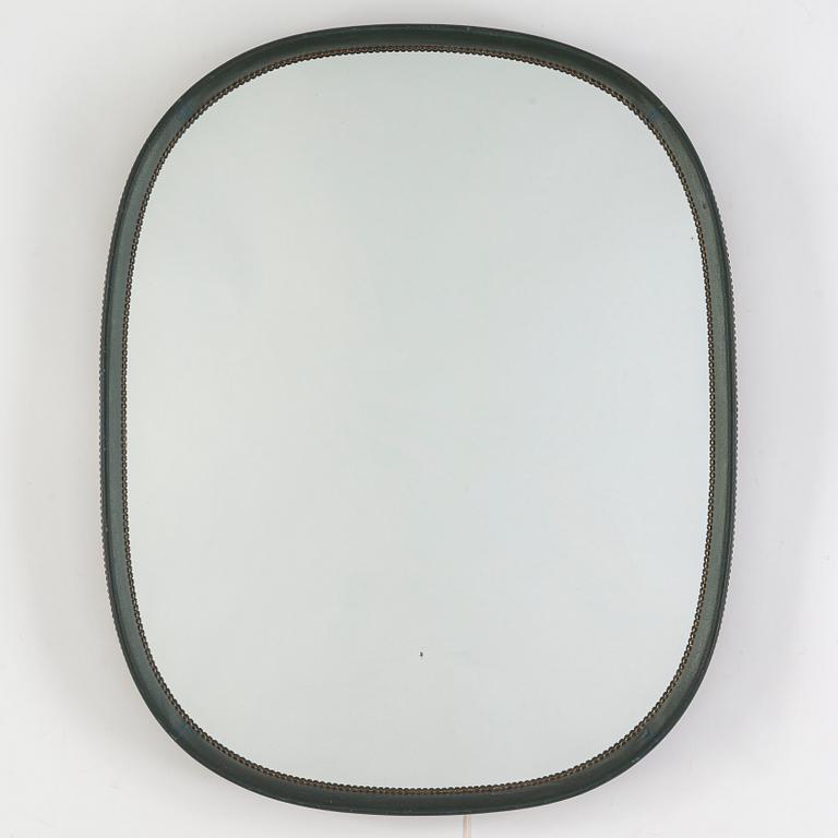 OTTO SCHULZ, a Swedish Modern mirror, Boet, 1940's.