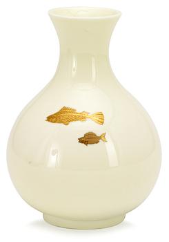 465. A Wilhelm Kåge 'Cintra' porcelain vase, Gustavsberg 1940.