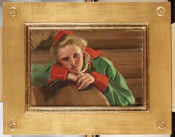 Anders Zorn, "Morakulla" (Girl from Mora).
