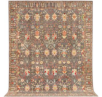 A Kazak carpet, c. 351 x 274 cm.