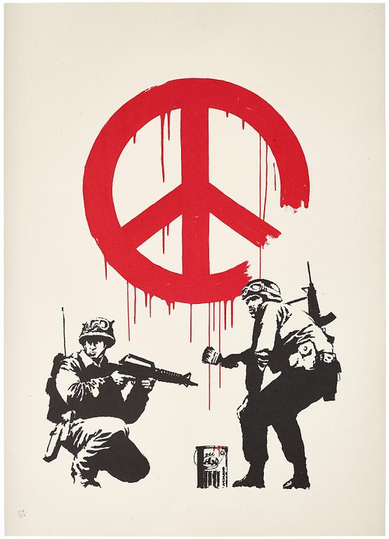 Banksy, ”CND”.