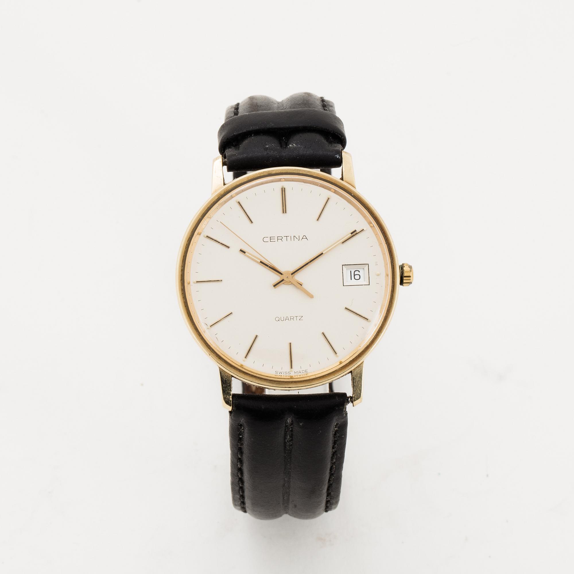 Certina, wristwatch, 33.5 mm.