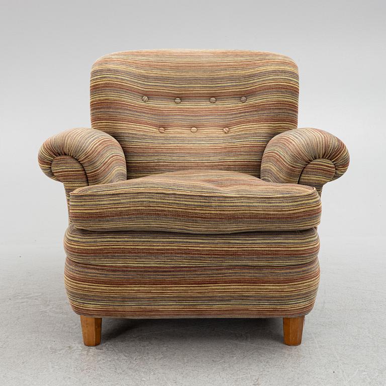 Josef Frank, armchair, model 568, Svenskt Tenn.