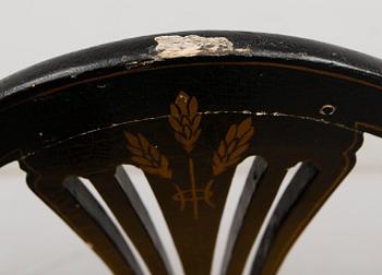 STOLAR, 3 st, sengustavianska, omkring år 1800.
