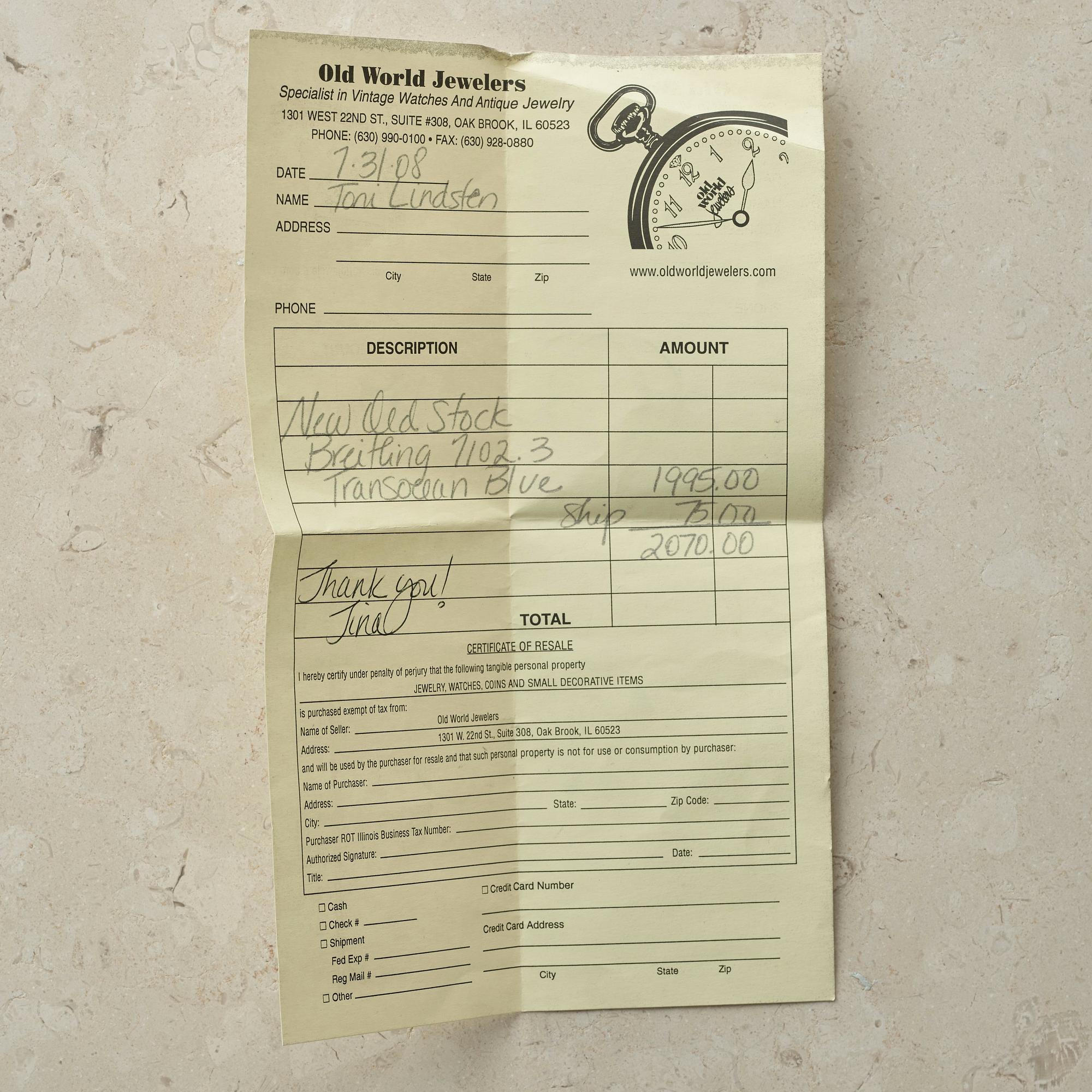 BREITLING, Geneve, TransOcean, chronograph, wristwatch, 42,5 mm,