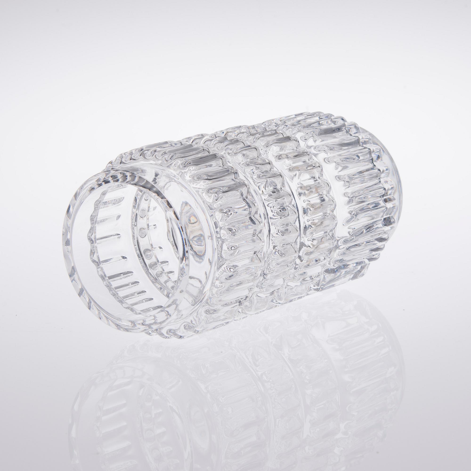 VAS, glas, "Ring-Ring", signerad Helena Tynell Riihimäen Lasi Oy. Formgiven 1975.
