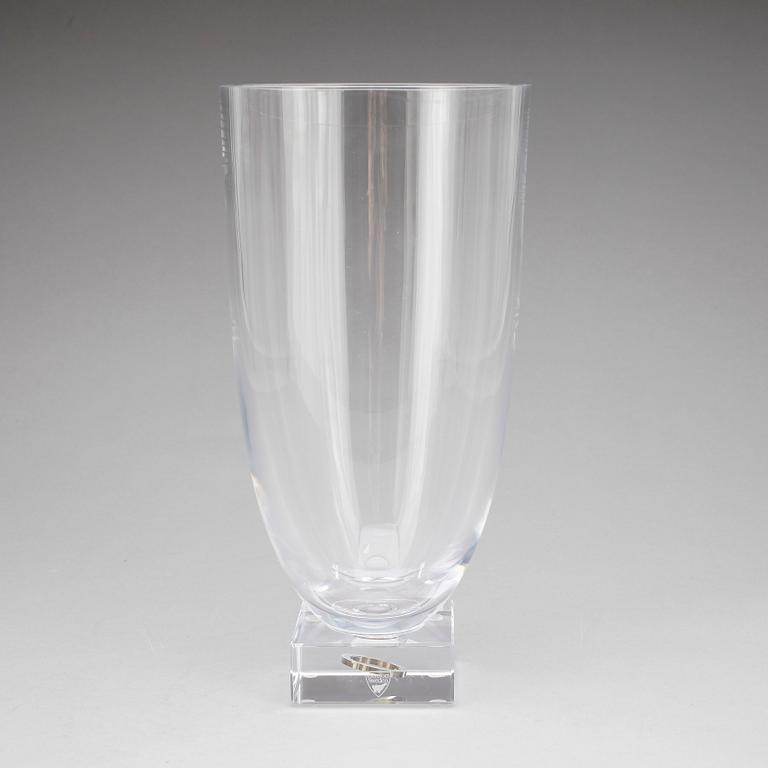 VAS, glas med silverring, "Endless" Efva Attling, 1900/2000-tal.