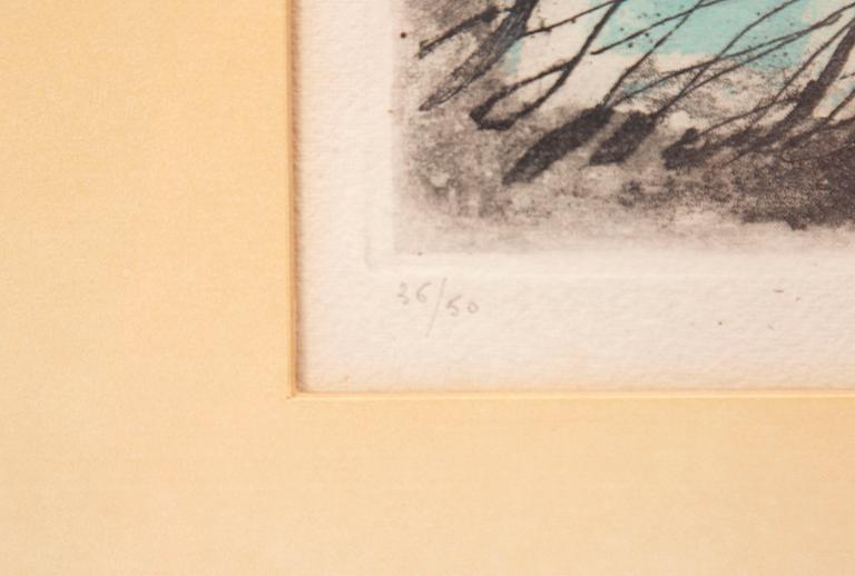 Jean Fautrier, "Eclaircie verte".