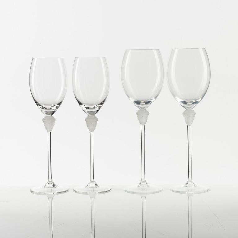 Versace, vinglas, 4 st, för Rosenthal.