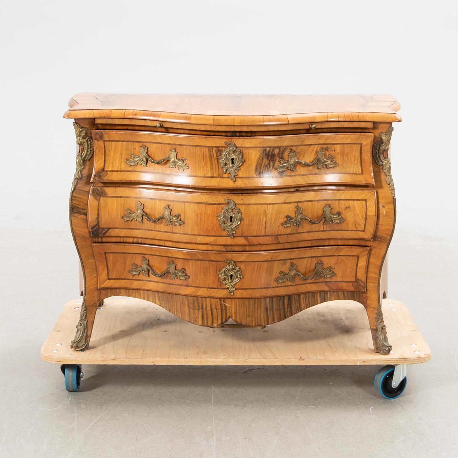 Bureau, Rococo, mid-18th century.