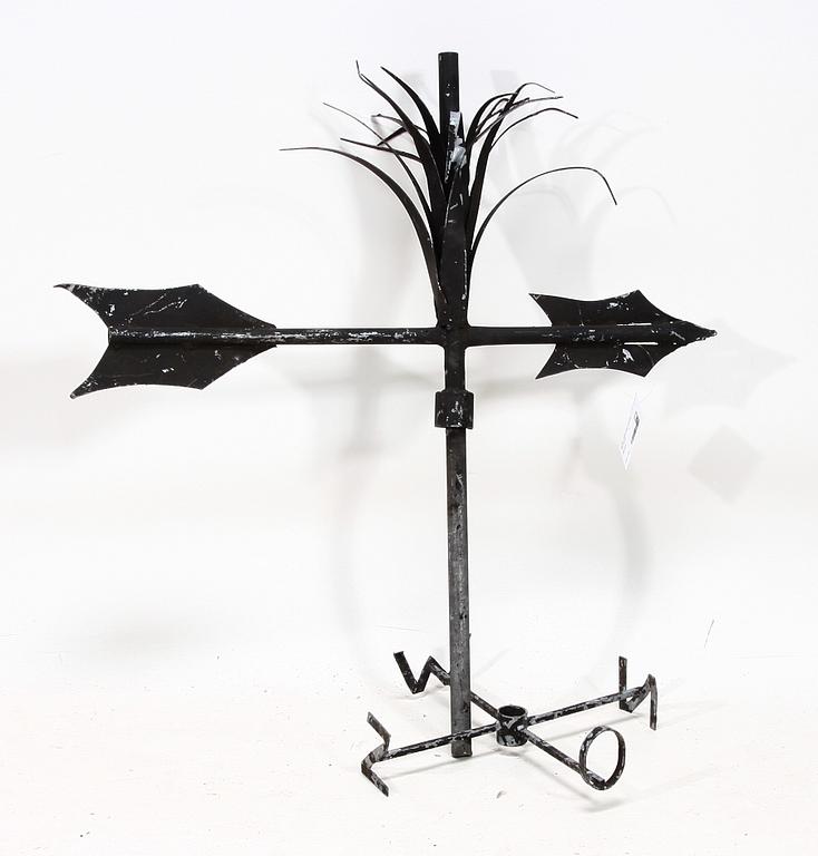 VINDFLÖJEL, järnsmide, 1800/1900-tal.