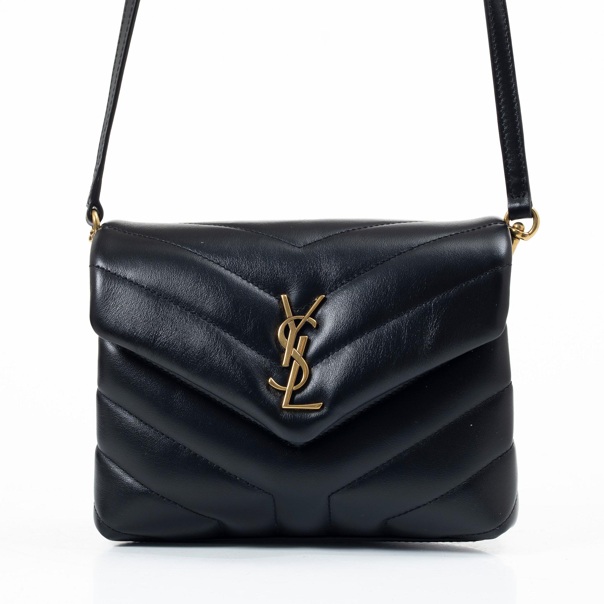 Yves Saint Laurent, a sholder bag.