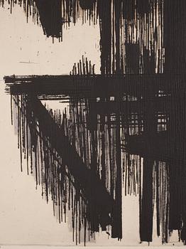 Pierre Soulages, "Eau forte II".