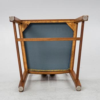 Carl Malmsten, a seven-piece dining suite, 'Ambassadör', Åfors Möbelfabrik.