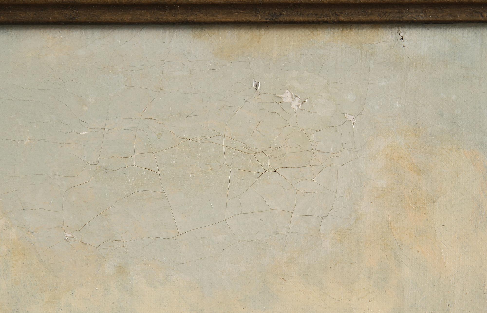 OKÄND KONSTÄR, olja på duk, sign. "K . Berger", Tyskland, 1800/1900-tal.