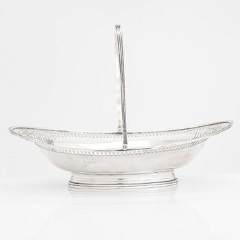 Haseler Brothers, brödkorg, sterlingsilver, Chester, England 1903.