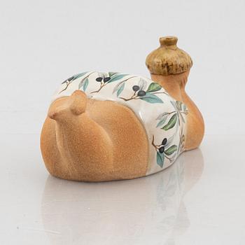 Lisa Larson, a stoneware figurie, "Beata" from the series "ABC-Flickorna", Gustavsberg, Sweden.
