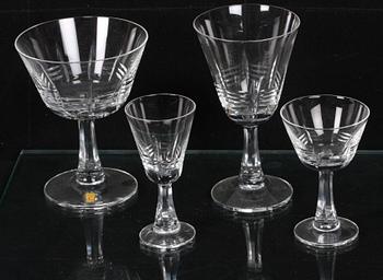 GLASSERVIS, 29 delar. Johansfors.
