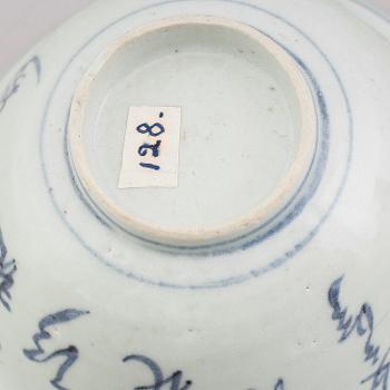 SKÅL, porslin, Kina, Ming 1500-tal.