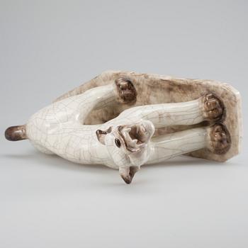 JOSEF MANUEL, skulptur, porslin, signerad och daterad -35.