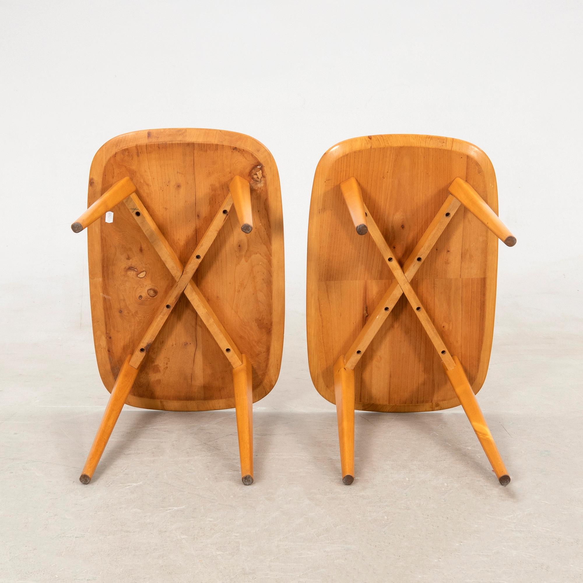 Elias Svedberg, Side table a pair of the Triva series mid/second half of the 20th century.