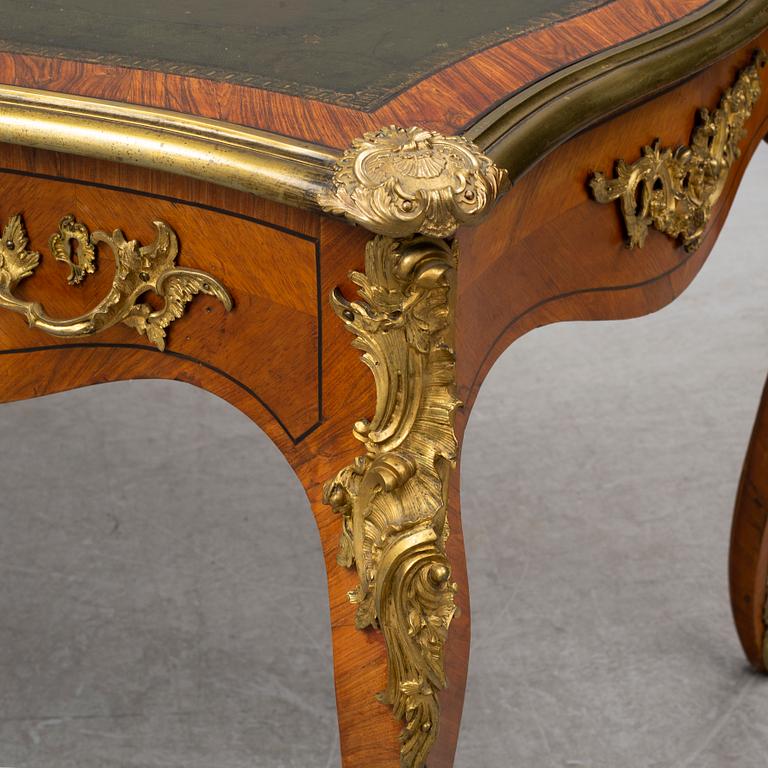 A second half 19th century Louis XV-style writing desk.