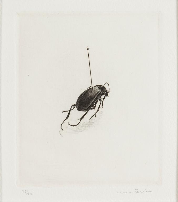 ULLA FRIES, Etching, signed 78/90.