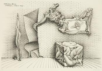 Hans Bellmer, Musee Jean Brun - Souterrain No. 13.8.1944".