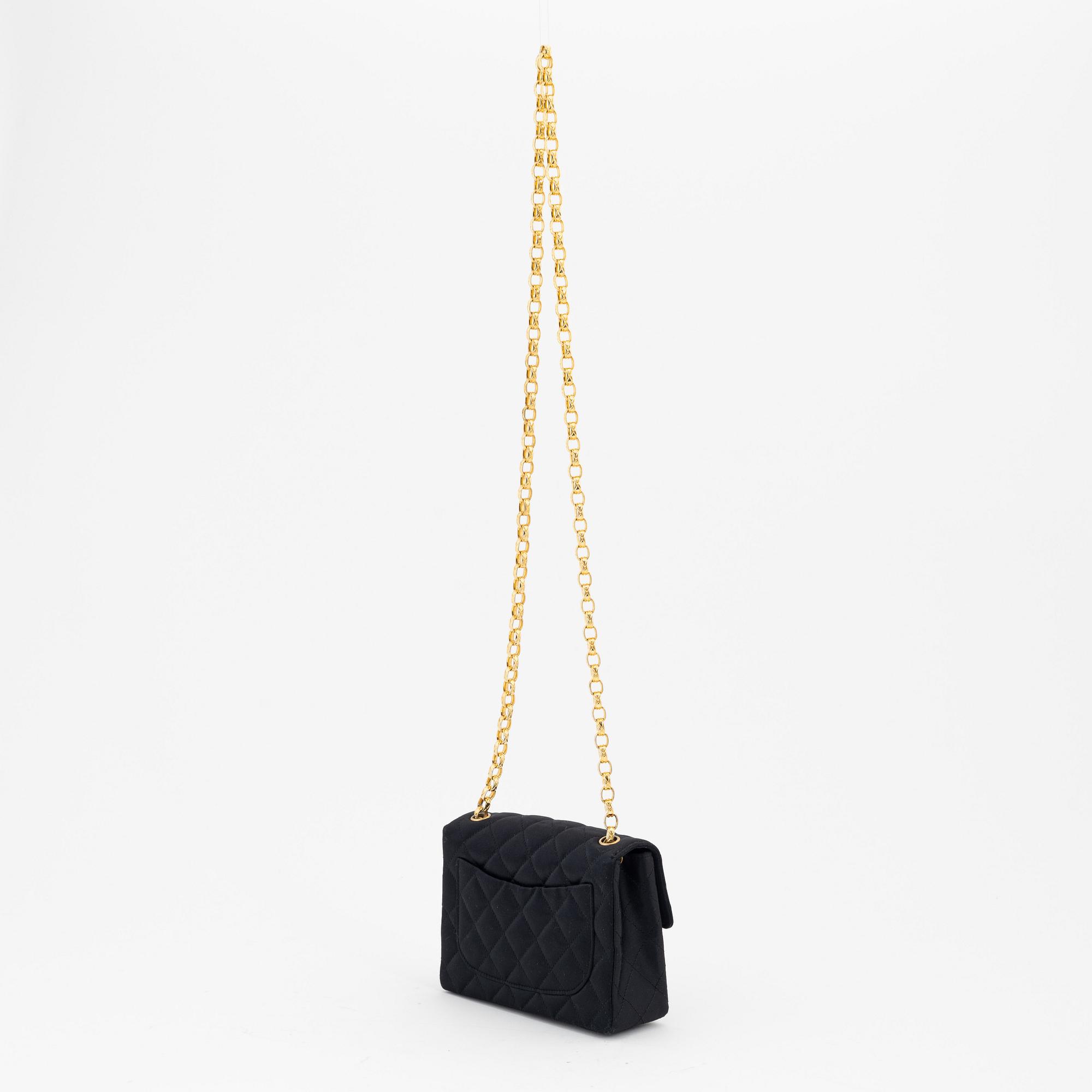 Chanel, satinväska, 1989-1991.