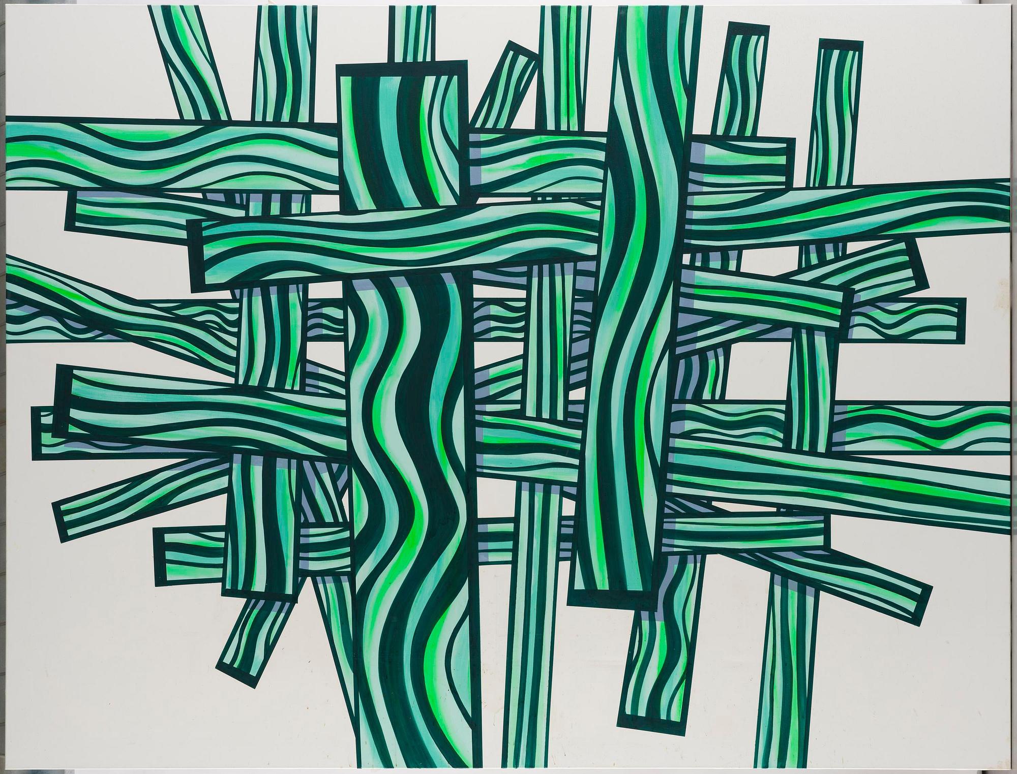 Thomas Elovsson, "Green Barricade".
