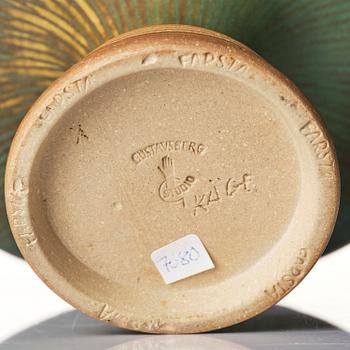 Wilhelm Kåge, a Farsta Spirea stoneware bowl, Gustavsberg Studio 1957.