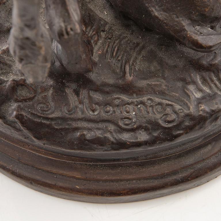 Jules Moigniez, efter vilande kor.