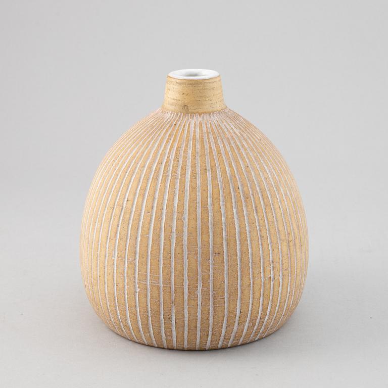 Edgar Böckman, a stoneware vase, signed.