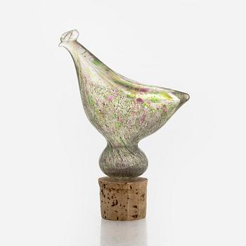 Kaj Franck, flaska, KF254, signerad K. Franck Nuutajärvi -62.