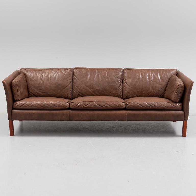 ARNE NORELL, a 'Cromwell' leather upholstered sofa from Norell Möbel.