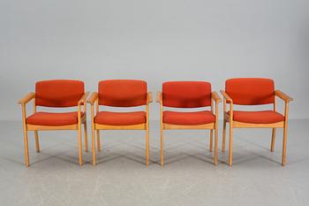 STOLAR, 4 st, Höng stolefabrik, Danmark, 1900-talets andra hälft.