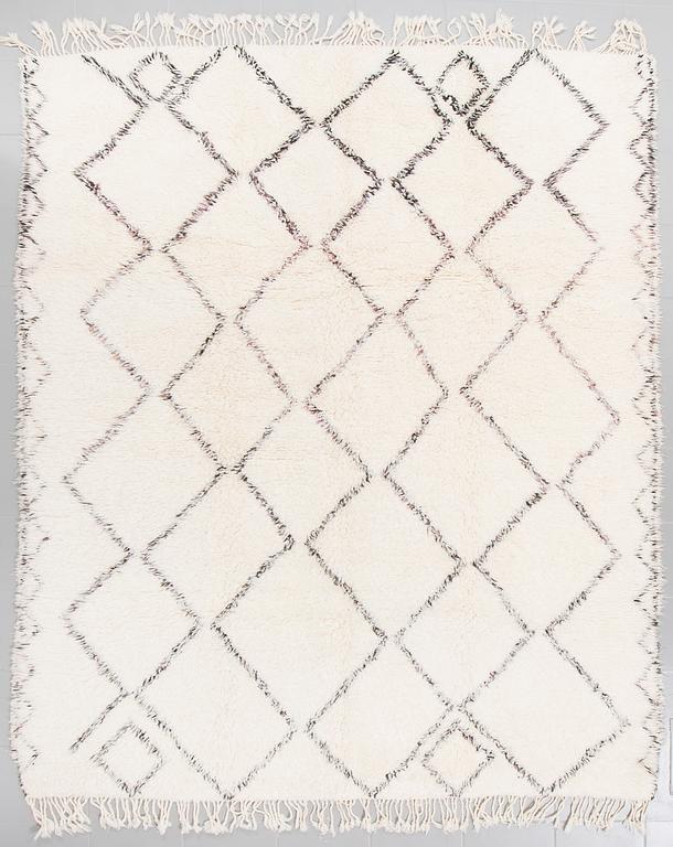 A moroccan rug, 300 x 205 cm.