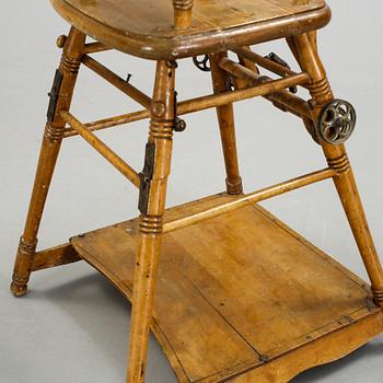 BARNSTOL, 1800-talets andra hälft.