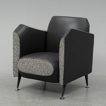 A 'Hotel 21' easy chair by Javier Mariscal for Moroso designed 1995.