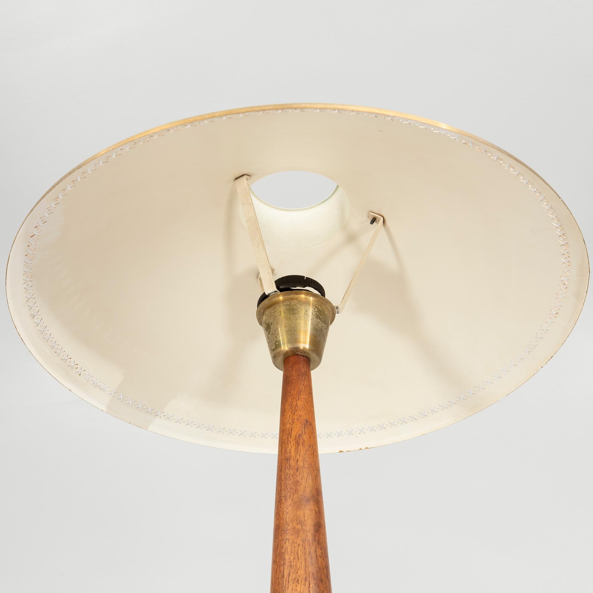 Hans Bergström, Table lamp, model "E1161", ASEA Lighting, 1940s.