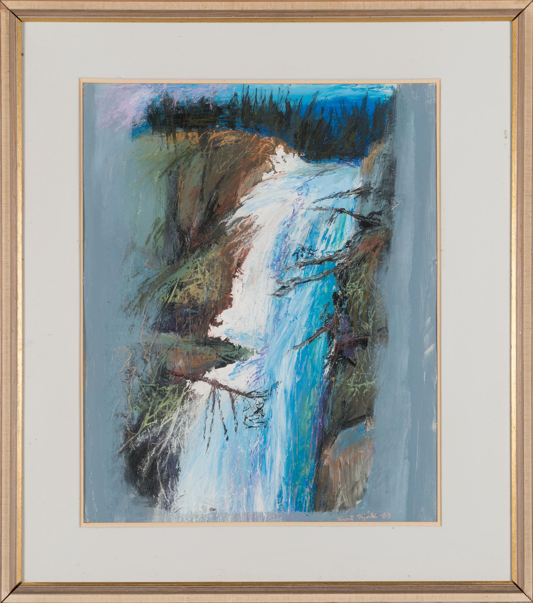 Kurt Björk, olja på pannå, signerad och daterad -69.