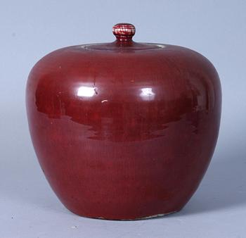 LOCKBOJAN, porslin, Kina, 1800-tal.